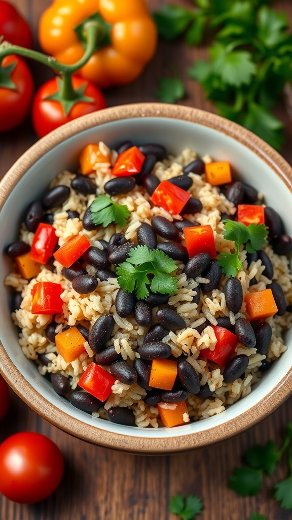 A bowl of Zatarain